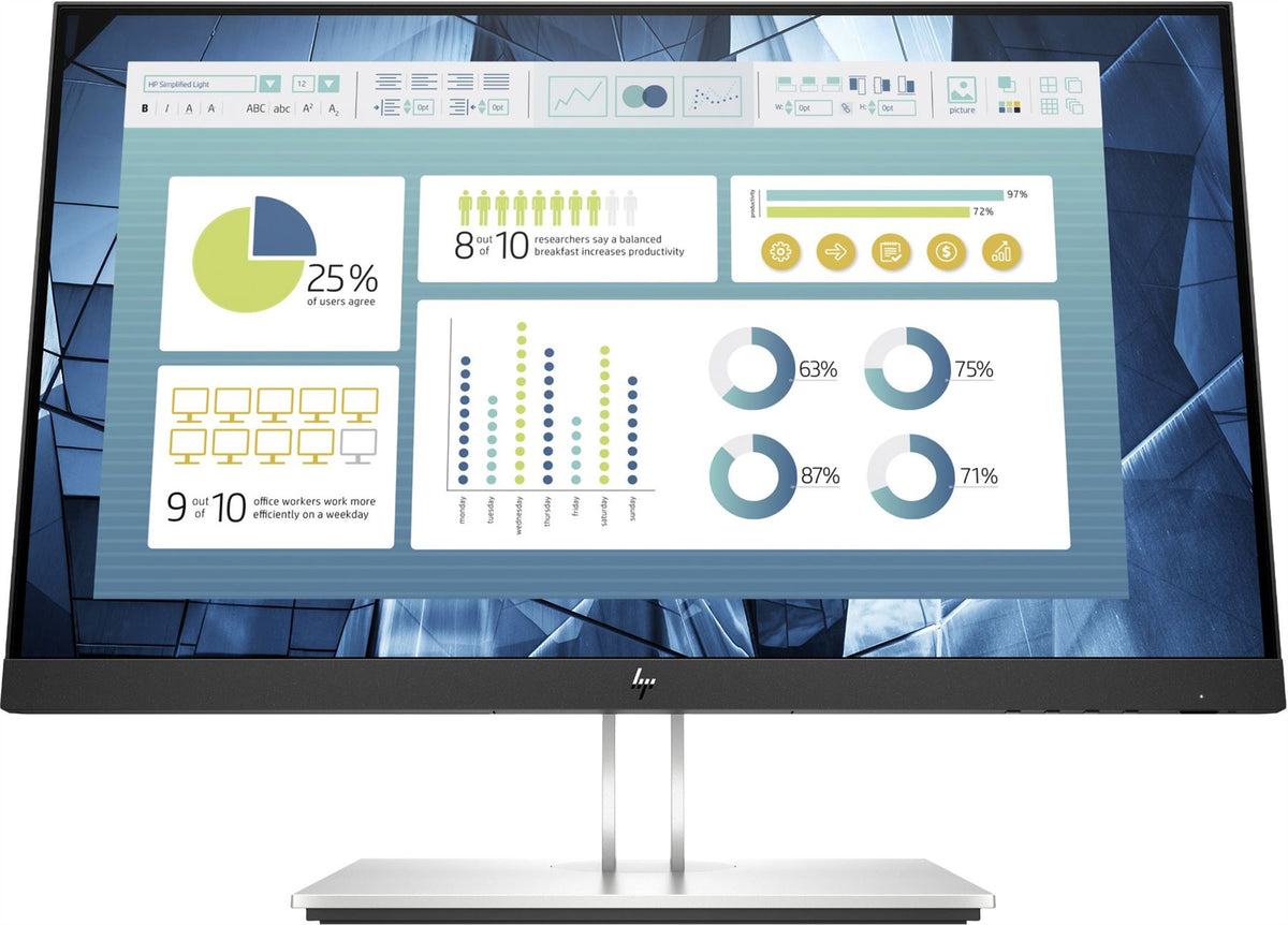 HP E22 G4 computer monitor 54.6 cm (21.5") 1920 x 1080 pixels Full HD