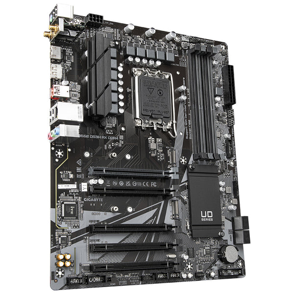 Gigabyte B660 DS3H AX DDR4 ATX motherboard - Intel B660 LGA 1700 ...