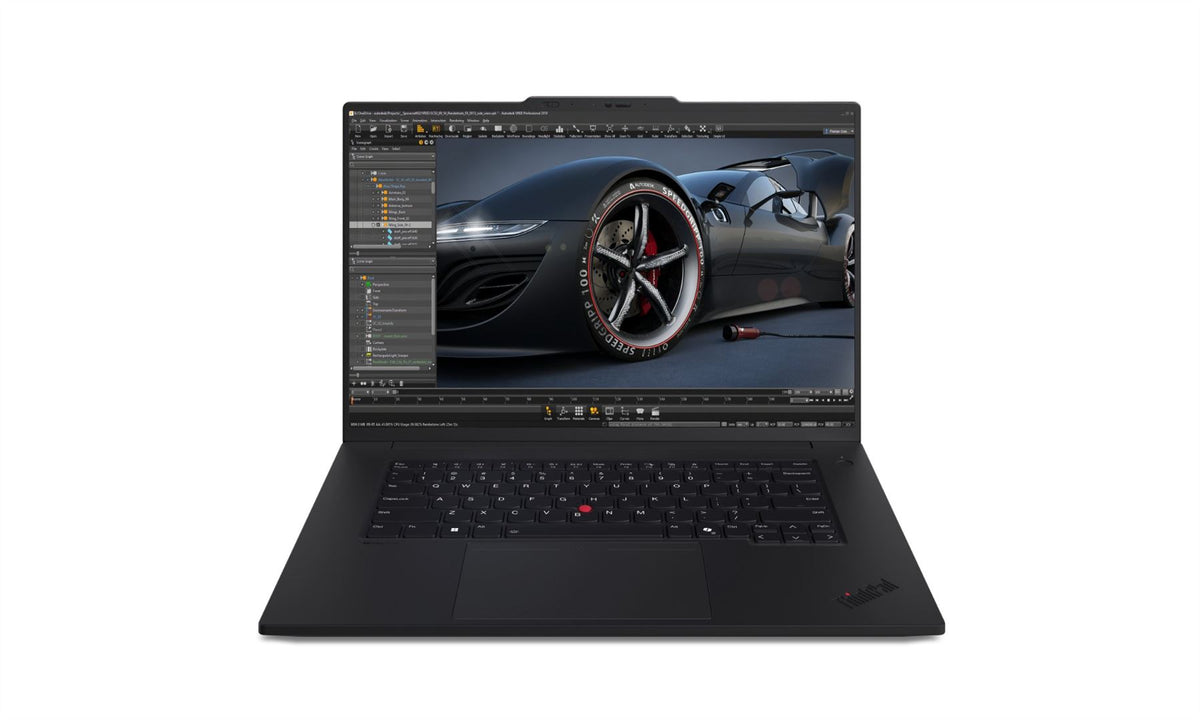 Lenovo ThinkPad P1 Gen 7 Mobile workstation - 40.6 cm (16") - Intel Core Ultra 7 155H - 32 GB LPDDR5x-SDRAM - 1 TB SSD - NVIDIA RTX 1000 Ada - Wi-Fi 7 - Windows 11 Pro - Black