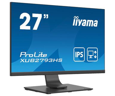 iiyama ProLite XUB2793HS-B4 Computer Monitor 68.6 cm (27&quot;) 1920 x 1080 pixels Full HD LED Black