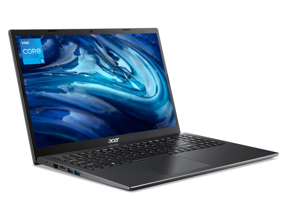 Acer Extensa 15 EX215-54 Laptop - 39.6 cm (15.6") - Intel® Core™ i3-1115G4 - 8 GB DDR4-SDRAM - 256 GB SSD - Wi-Fi 5 - Windows 11 Pro - Black