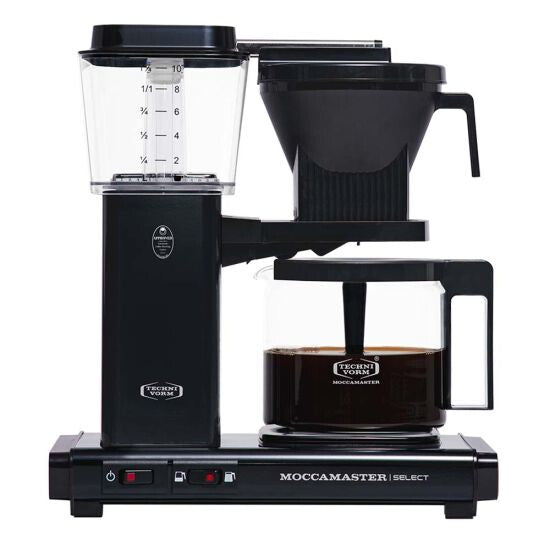 Moccamaster KBG Select - 1.25 Litre Fully-auto Drip coffee maker in Black