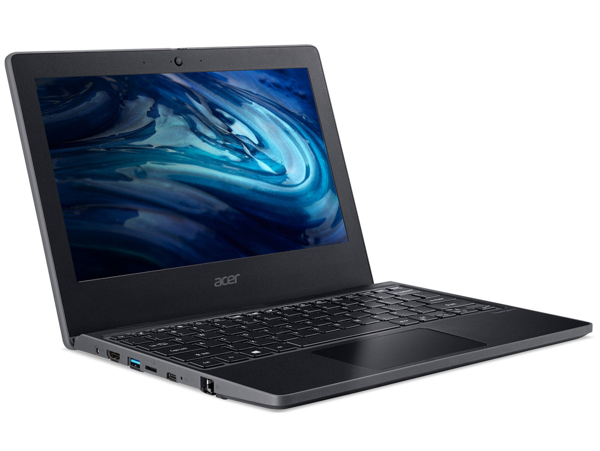 Acer TravelMate B3 Laptop - 29.5 cm (11.6") - Intel® Celeron® N4120 - 4 GB DDR4-SDRAM - 64 GB eMMC - Wi-Fi 5 - Windows 10 Pro Education - Black