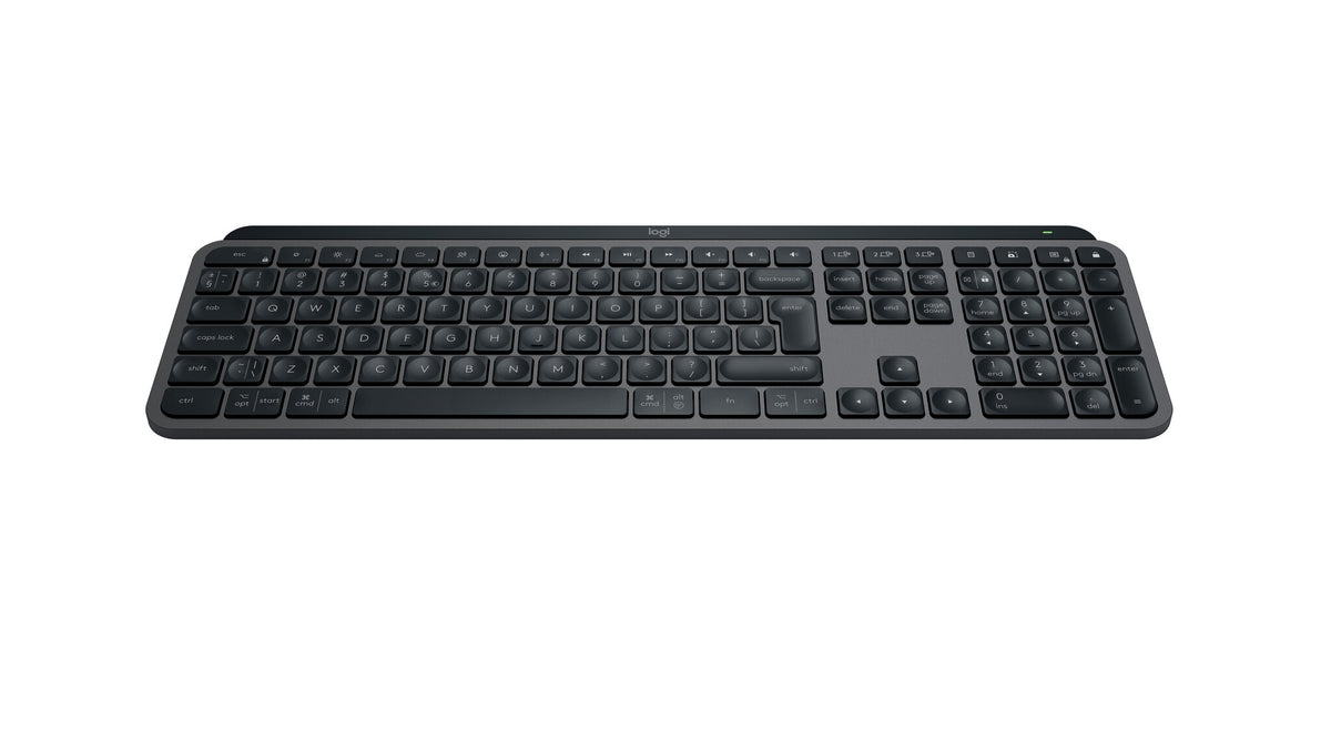 Logitech MX Keys S Combo -  RF Wireless + Bluetooth Mouse + Wireless QWERTY US International Keyboard