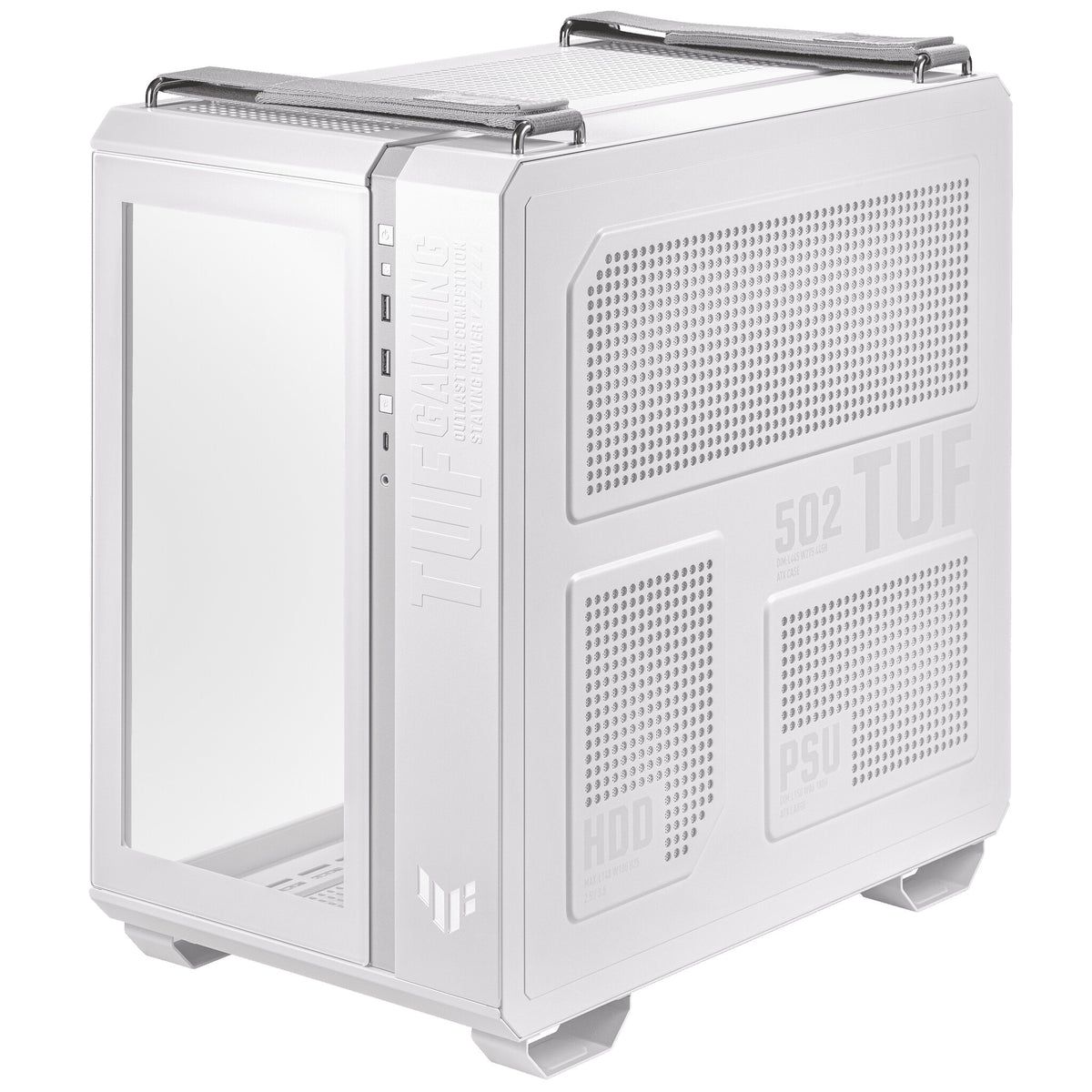 Asus TUF Gaming GT502 Plus - ATX Mid Tower Case in White