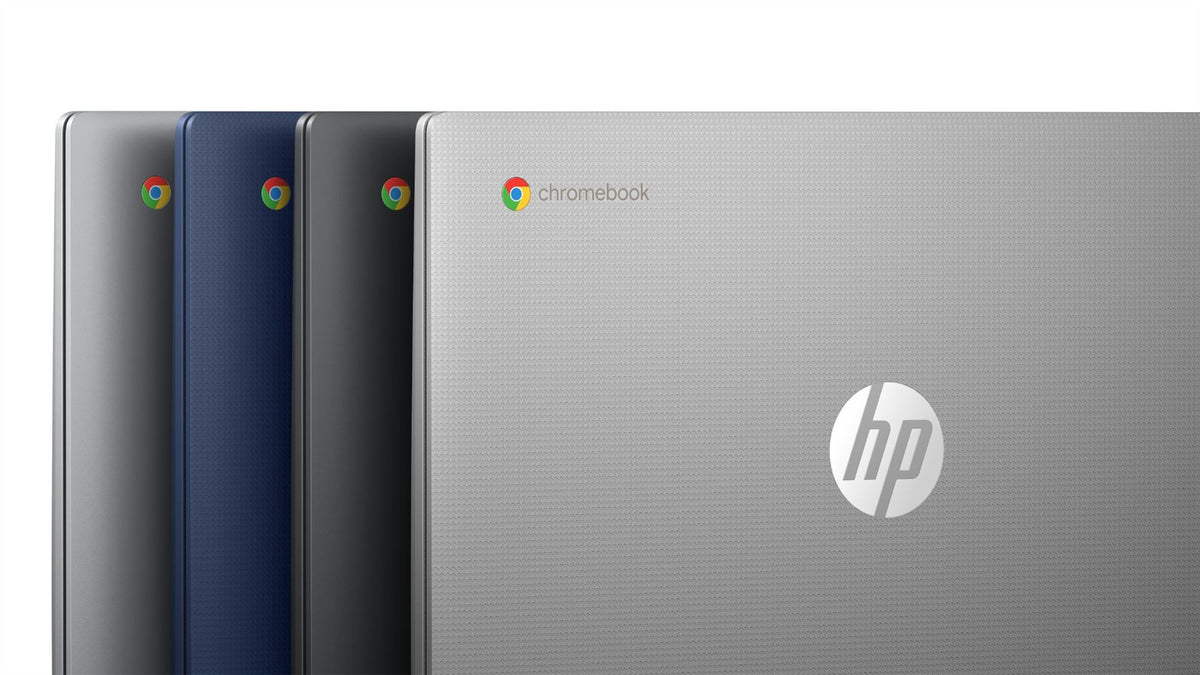 HP 14A-NM0001NAX MTK 540 8GB 128GB CHR MediaTek Kompanio 540 Chromebook 35.6 cm (14") HD LPDDR5-SDRAM UFS Wi-Fi 6 (802.11ax) ChromeOS Silver