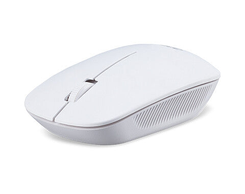 Acer - RF Wireless + Bluetooth Optical Mouse in White - 1,200 DPI