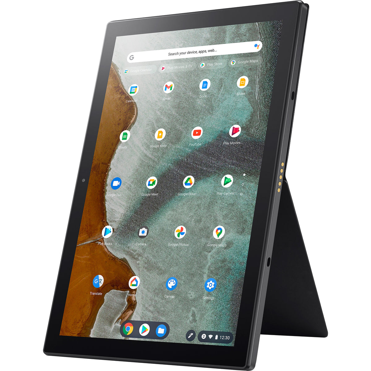 ASUS Chromebook - 26.7 cm (10.5") - Touchscreen - MediaTek MT8183 - 4 GB LPDDR4x-SDRAM - 128 GB eMMC - Wi-Fi 5 - ChromeOS - Grey