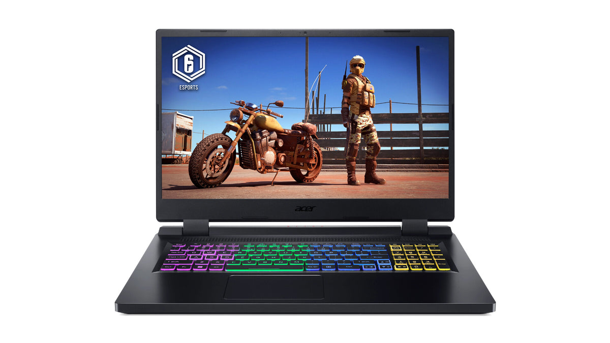 Acer Nitro 5 AN517-55 Gaming Laptop - 43.9 cm (17.3") - Intel® Core™ i5-12450H - 16 GB DDR4-SDRAM - 512 GB SSD - NVIDIA GeForce RTX 4050 - Wi-Fi 6 - Windows 11 Home - Black