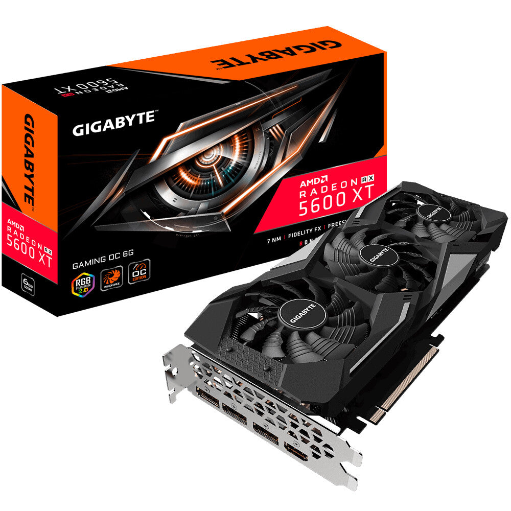 GIGABYTE GAMING OC - AMD 6 GB GDDR6 Radeon RX 5600 XT graphics card