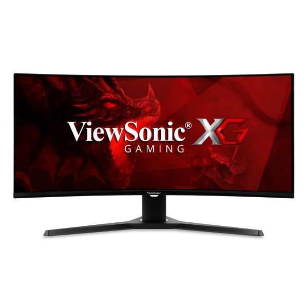 Viewsonic VX Series VX3418-2KPC LED display 86.4 cm (34&quot;) 3440 x 1440 pixels Wide Quad HD Black Monitor