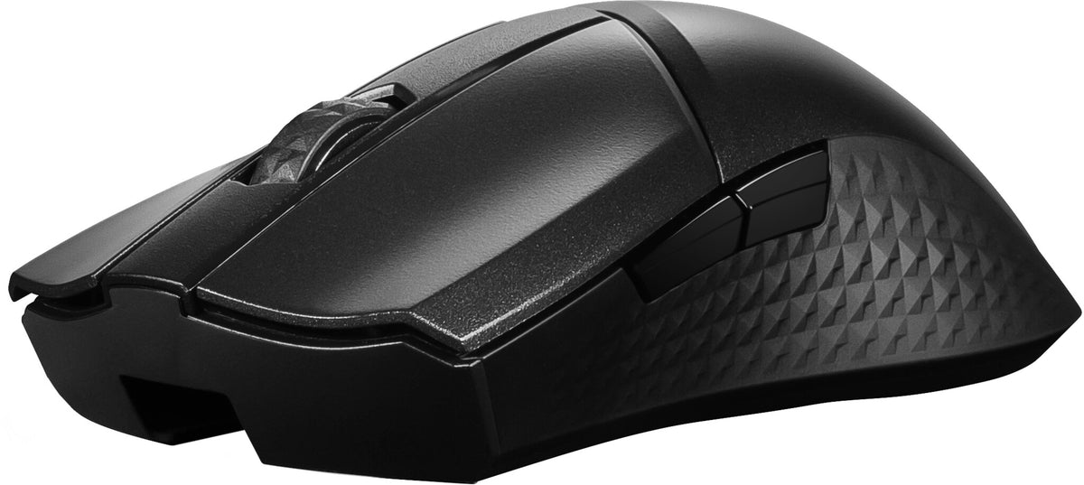 MSI CLUTCH GM31 LIGHTWEIGHT WIRELESS - RF Wireless Optical Mouse in Black - 12,000 DPI