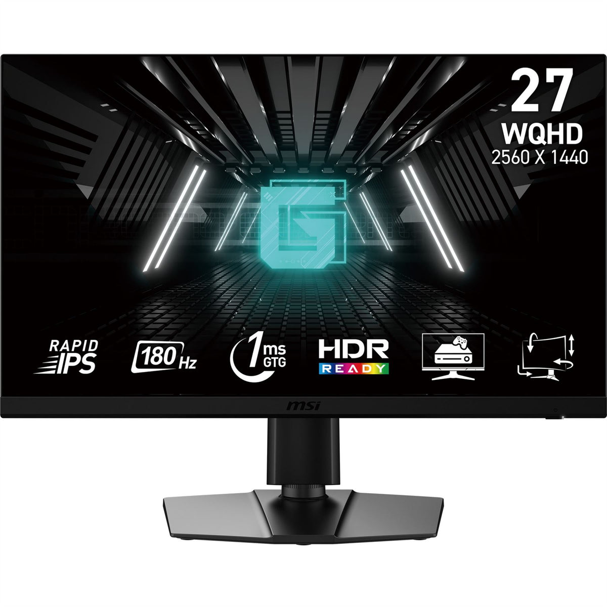 MSI G272QPF E2 - 68.6 cm (27") - 2560 x 1440 pixels Wide Quad HD Monitor