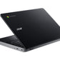Acer Chromebook 311 - 29.5 cm (11.6") - Kompanio 528 - 4 GB LPDDR4x-SDRAM - 64 GB eMMC - Wi-Fi 6 - ChromeOS - Black