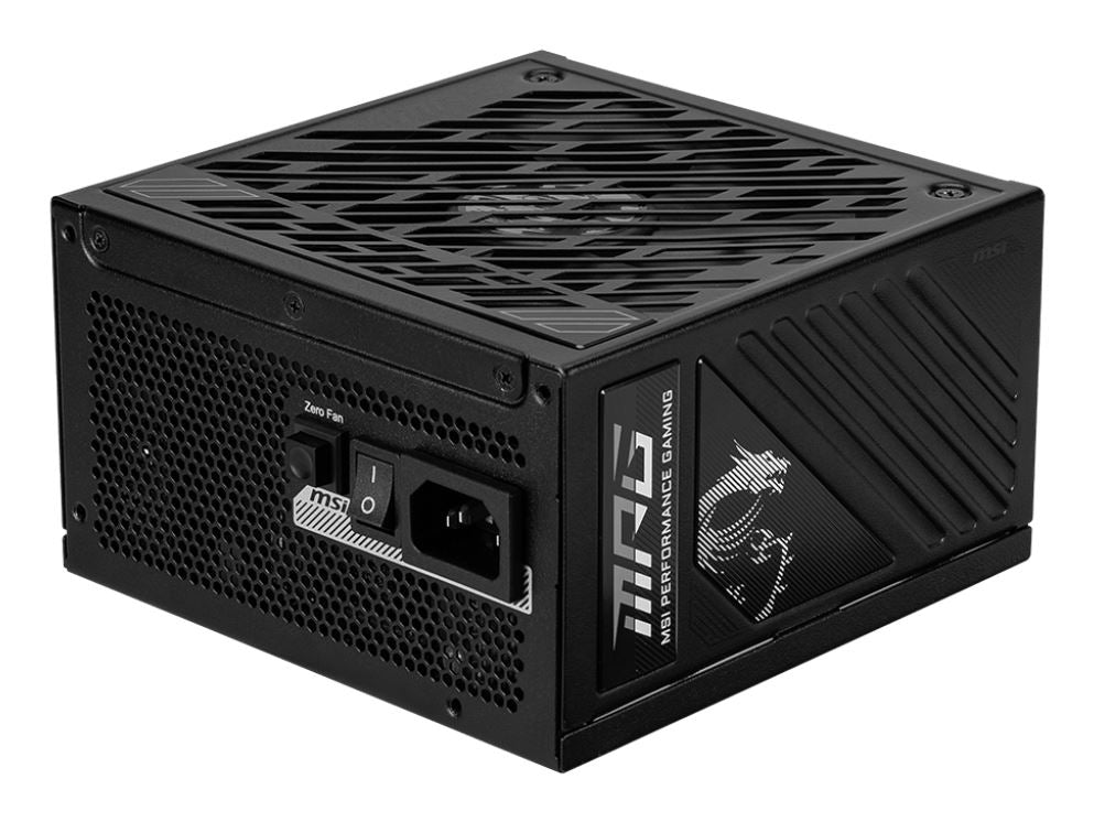 MSI MPG A1250GS PCIE5 power supply unit 1250 W 20+4 pin ATX ATX Black