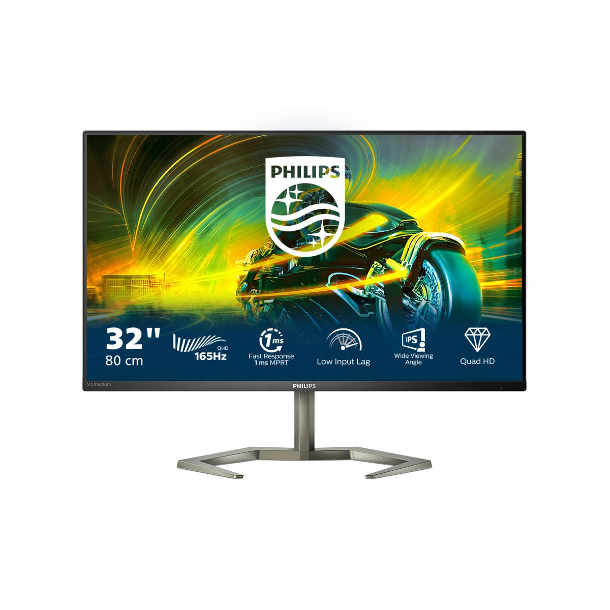 Philips Momentum 32M1N5500VS/00 LED display 80 cm (31.5") 2560 x 1440 pixels Quad HD Black Monitor