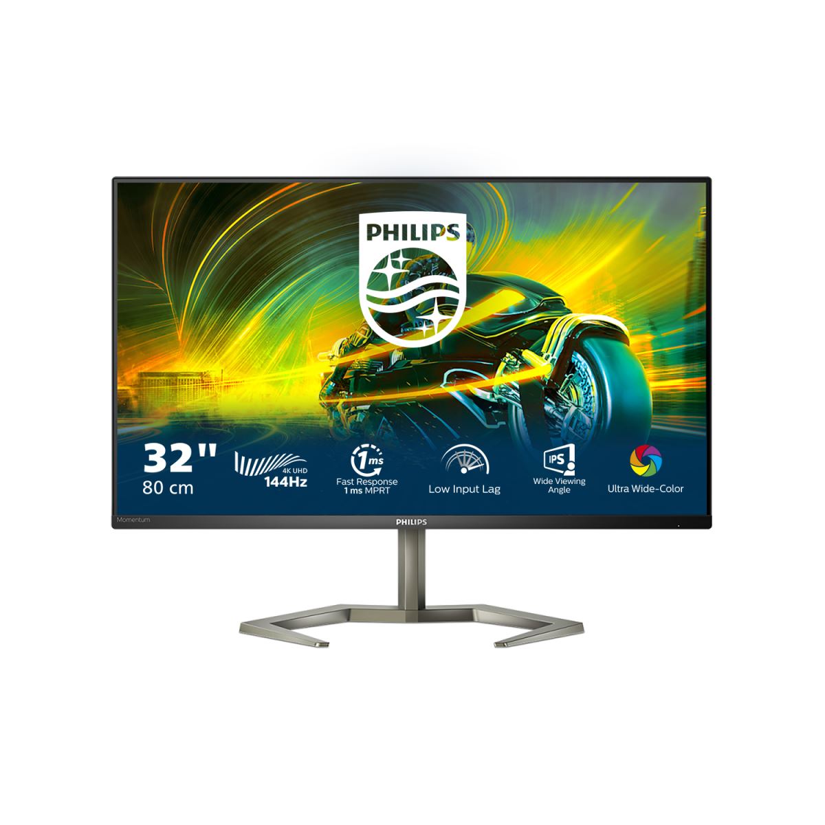 Philips Momentum 32M1N5800A/00 Computer Monitor 80 cm (31.5") 3840 x 2160 pixels 4K Ultra HD LCD Black