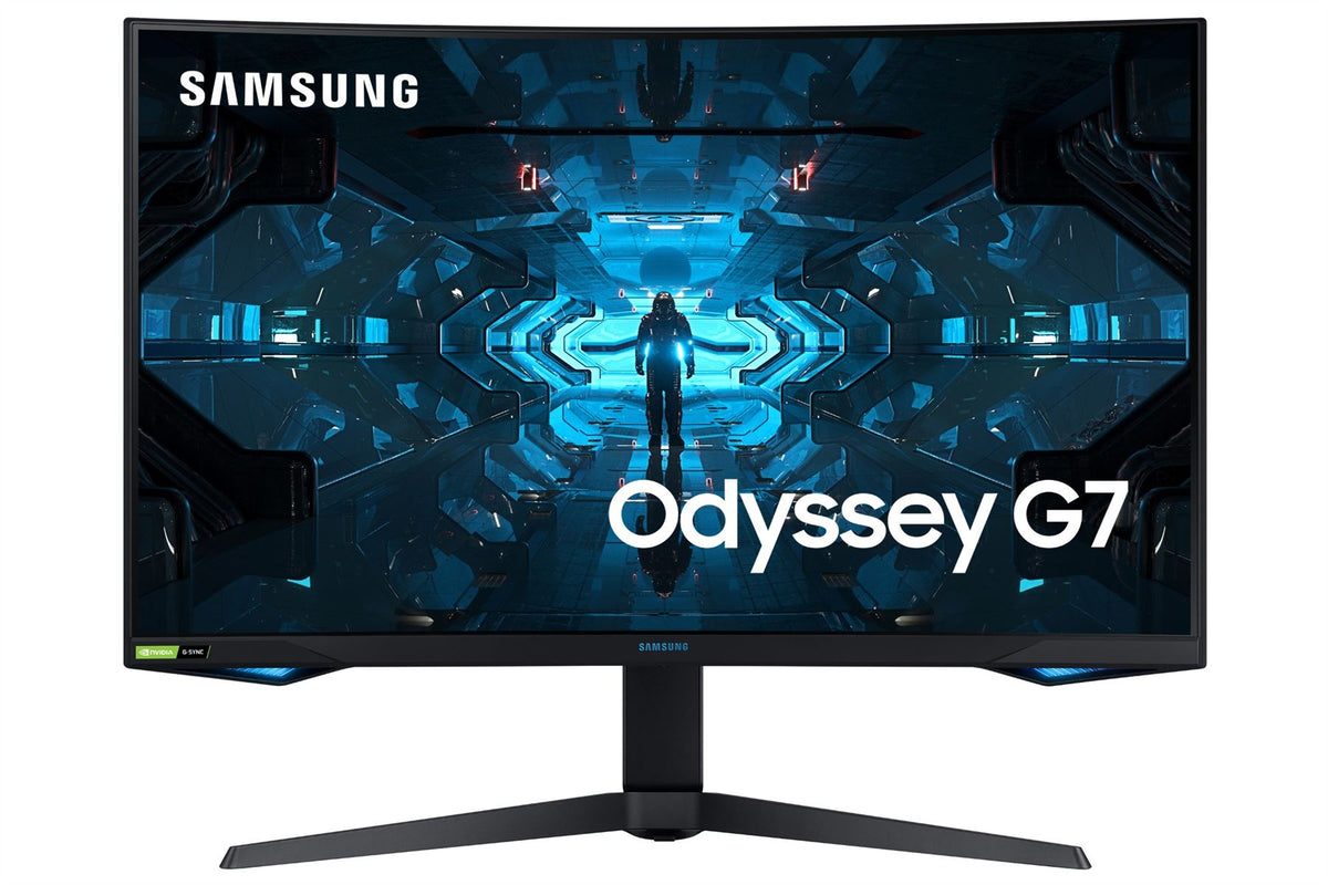 Samsung C32G75TQSU 81.3 cm (32&quot;) 2560 x 1440 pixels Quad HD QLED Black Monitor