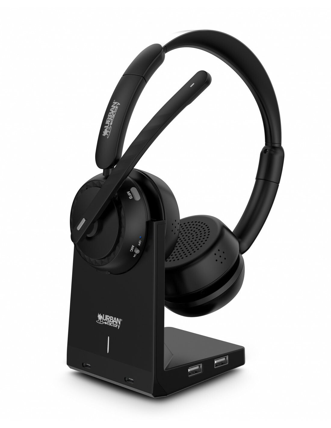 Moveee Urban Factory MOVEE MAX - Wireless Bluetooth Gaming Headset in Black ...
