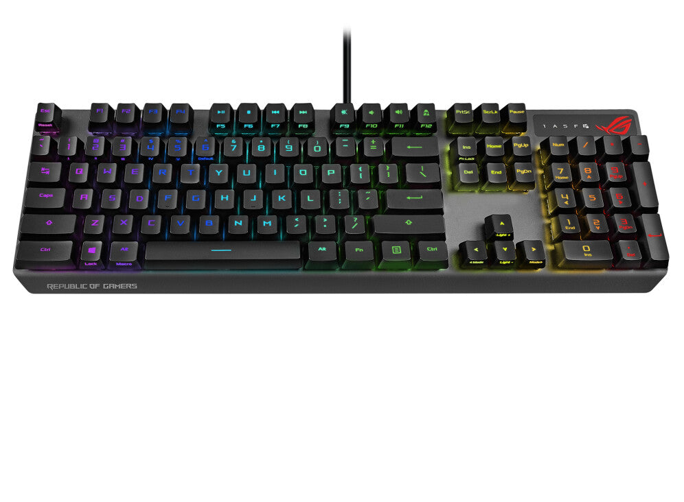 ASUS ROG Strix SCOPE RX - USB Wired RGB Mechanical Keyboard in Black (QWERTY UK)