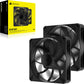 Corsair RS140 MAX - Computer Case Fan in Black - 140mm (Pack of 2)