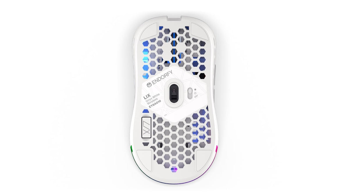 ENDORFY LIX Onyx -  USB Type-C + RF Wireless Optical Mouse in White - 16,000 DPI