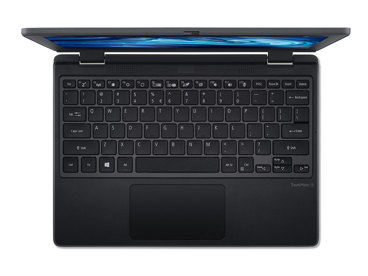 Acer TravelMate B3 Laptop - 29.5 cm (11.6") - Intel® Celeron® N4120 - 4 GB DDR4-SDRAM - 64 GB eMMC - Wi-Fi 5 - Windows 10 Pro Education - Black