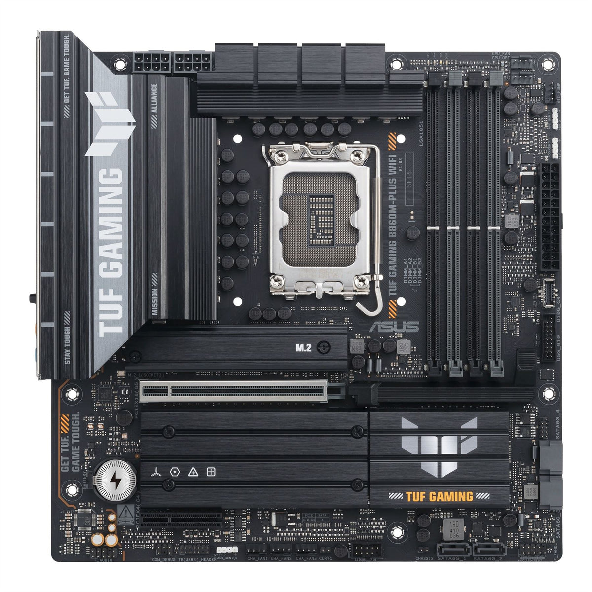 ASUS TUF GAMING B860M-PLUS WIFI micro ATX motherboard - Intel B860 LGA 1851