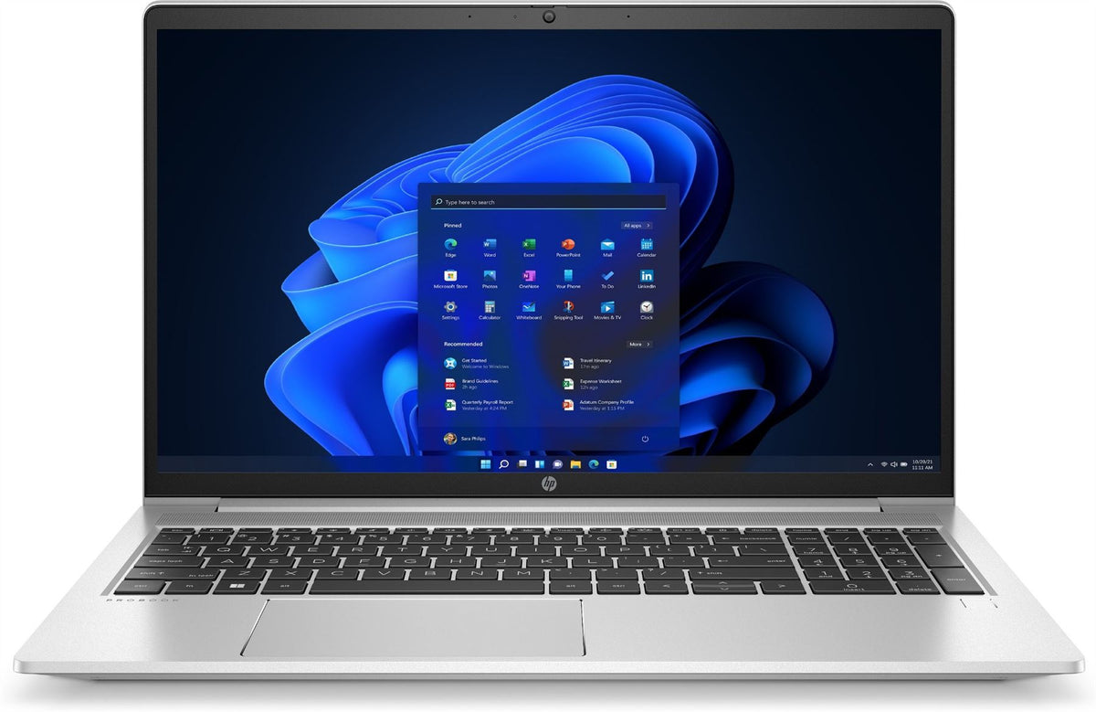 HP 450 G9 15.6" Laptop - Intel® Core i7-1255U - 16 GB DDR4-SDRAM - 512 GB SSD - Windows 11 Pro - Silver