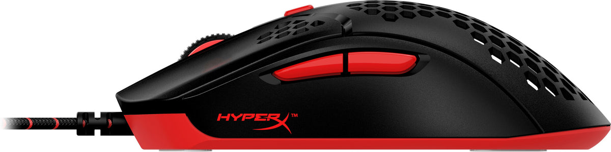 HyperX Pulsefire Haste - USB Type-A Gaming Mouse in Black / Red - 16,000 DPI
