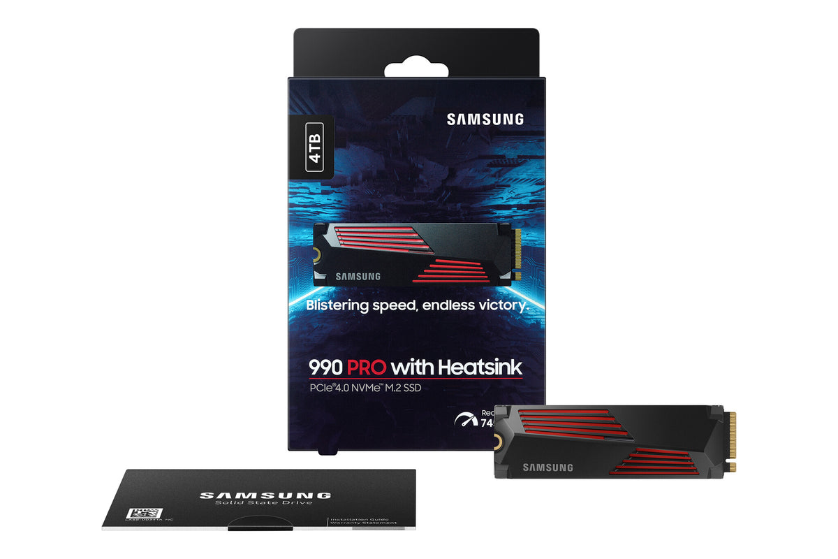 Samsung 990 Pro - PCI Express 4.0 V-NAND TLC NVMe M.2 SSD - 4 TB