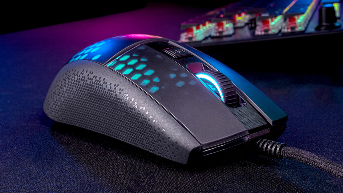 ROCCAT Burst Pro - Wired USB Optical Mouse in Black - 16,000 DPI