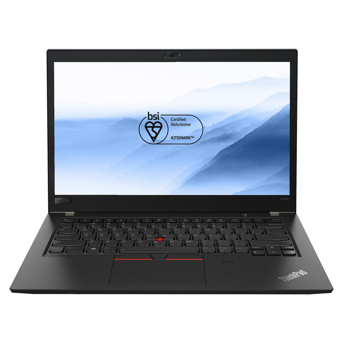 Lenovo ThinkPad T480S Laptop - 35.6 cm (14”) - Intel® Core™ i5-8250U - 8 GB DDR4-SDRAM - 256GB SSD - Wi-Fi 5 - Windows 10 Pro - Black - Refurbished
