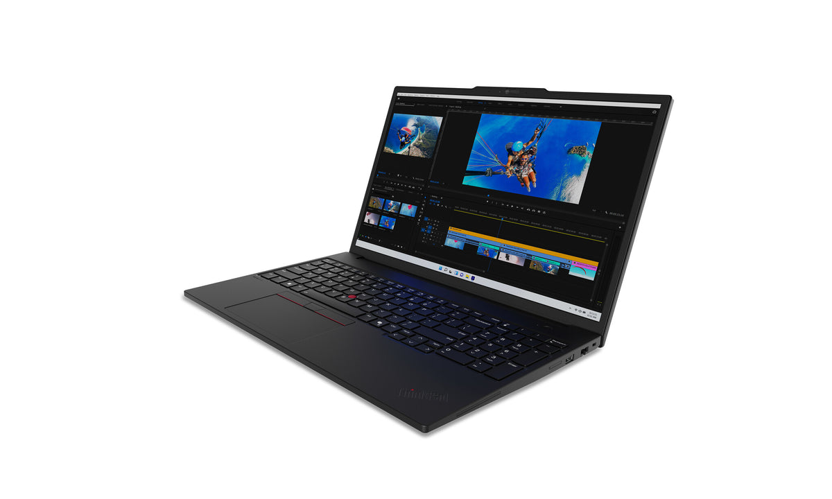 Lenovo ThinkPad P16s (Gen 3) Laptop - 40.6 cm (16") - Intel Core Ultra 7 155H - 32 GB DDR5-SDRAM - 1 TB SSD - NVIDIA RTX 500 Ada - Wi-Fi 6E - Windows 11 Pro - Black