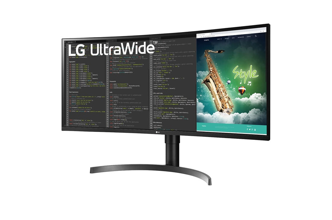 LG 35WN75CN-B - 88.9 cm (35") - 3440 x 1440 pixels UltraWide QHD Monitor