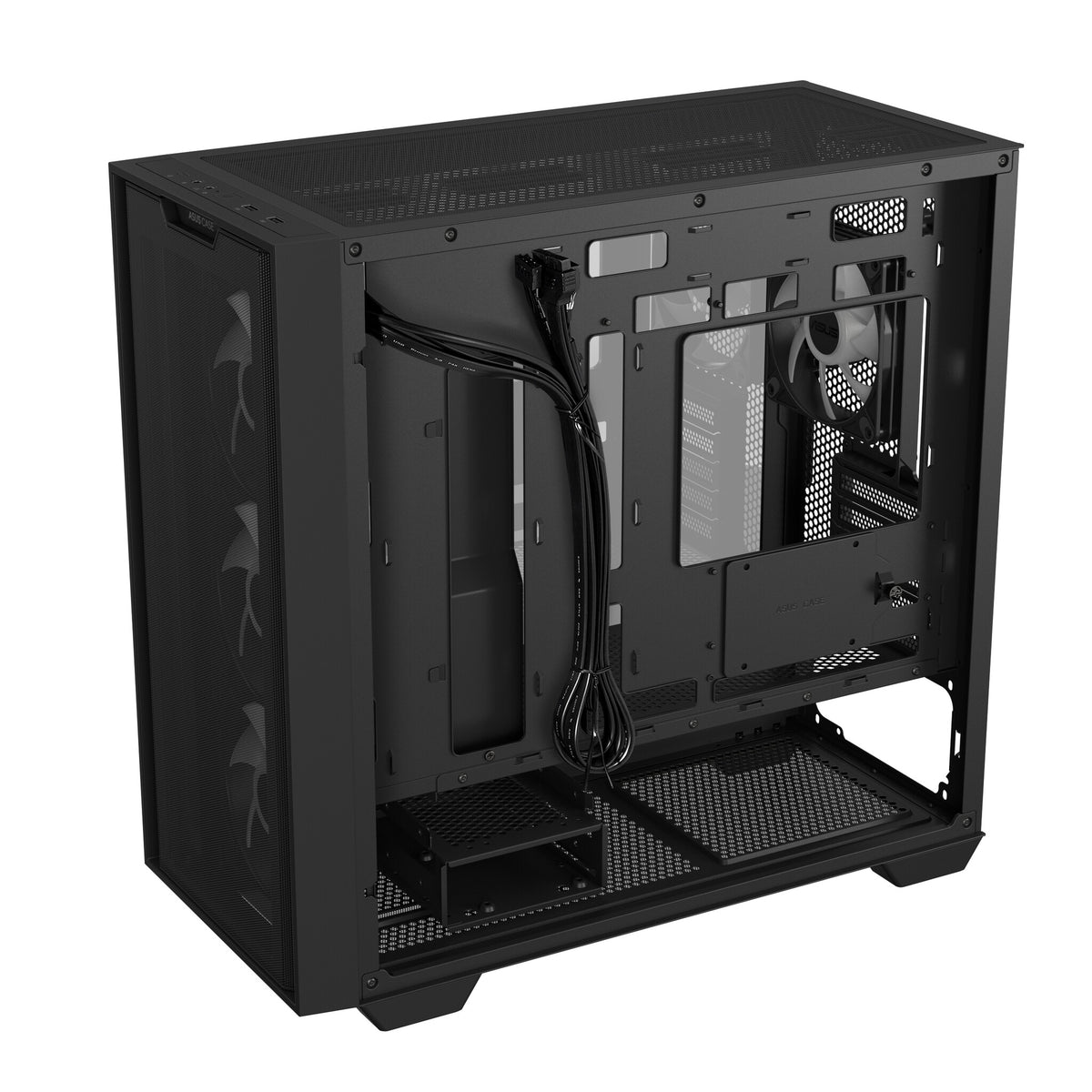 Asus A21 PLUS - MicroATX Mini Tower Case in Black