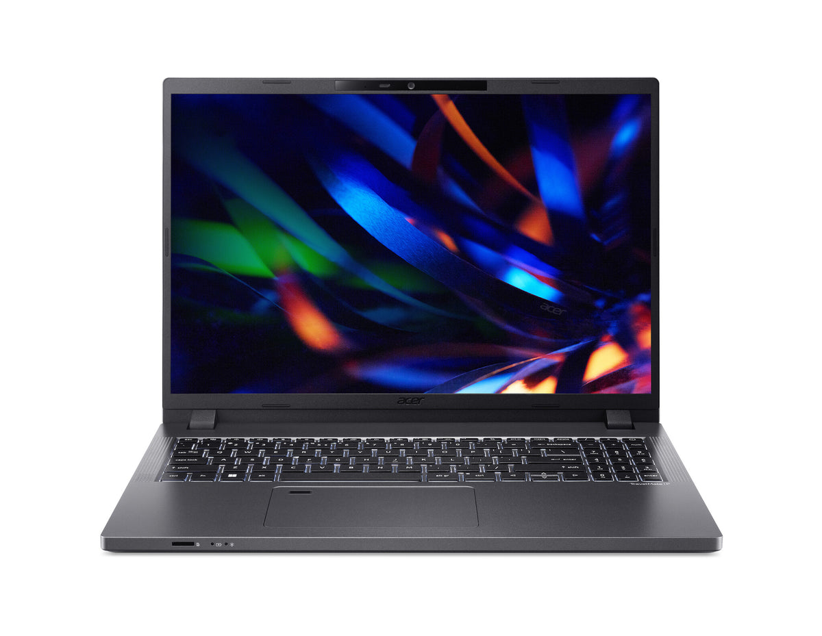 Acer TravelMate P2 Laptop - 40.6 cm (16") - Intel® Core™ i5-1335U - 8 GB DDR4-SDRAM - 256 GB SSD - Wi-Fi 6E - eShell - Grey
