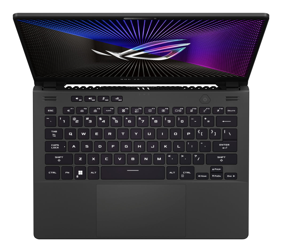 ASUS ROG Zephyrus G14 Laptop - 35.6 cm (14&quot;) - AMD Ryzen™ 7 7735HS - 16 GB DDR5-SDRAM - 512 GB SSD - NVIDIA GeForce RTX 4060 - Wi-Fi 6E - Windows 11 Home - Grey