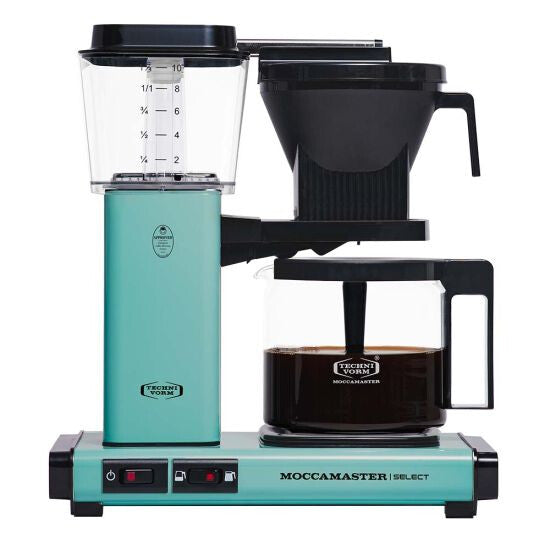 Moccamaster KBG Select - 1.25 Litre Fully-auto Drip coffee maker in Turquoise