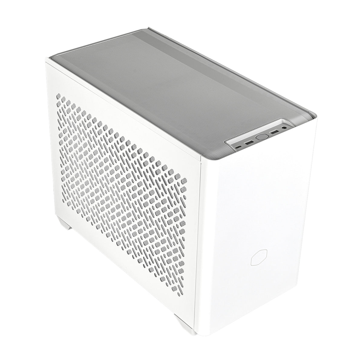 Cooler Master MasterBox NR200P V2 - Mini ITX Desktop Case in White