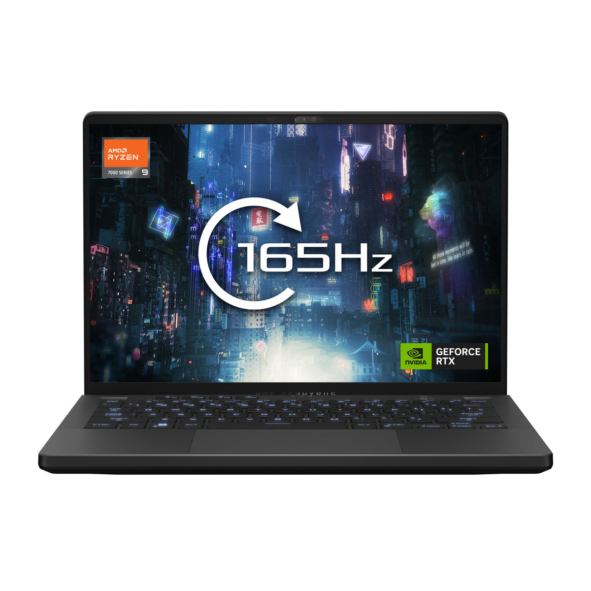 ASUS ROG Zephyrus G14 Laptop - 35.6 cm (14") - AMD Ryzen™ 9 7940HS - 32 GB DDR5-SDRAM - 1 TB SSD - NVIDIA GeForce RTX 4080 - Wi-Fi 6E - Windows 11 Home - Grey