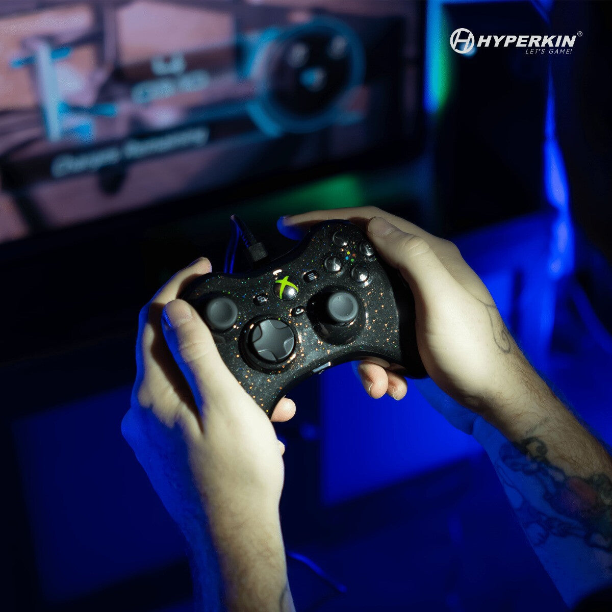 Hyperkin Xenon USB Wired Controller for Xbox Series X|S in Black