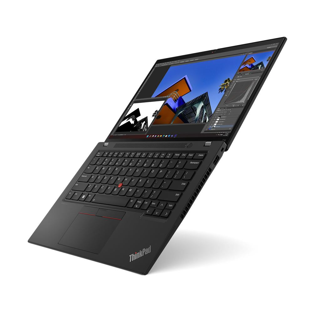 Lenovo ThinkPad T14 14&quot; Laptop - Intel® Core i5-1335U - 16 GB DDR5-SDRAM - 256 GB SSD - Windows 11 Pro - Black