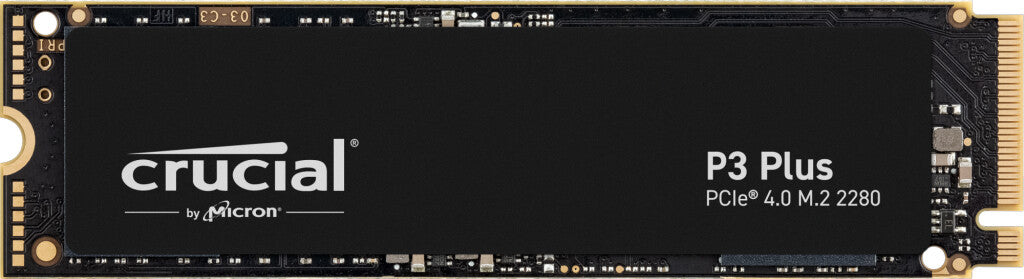 Crucial P3 Plus PCI Express 4.0 3D NAND NVMe M.2 SSD - 4 TB