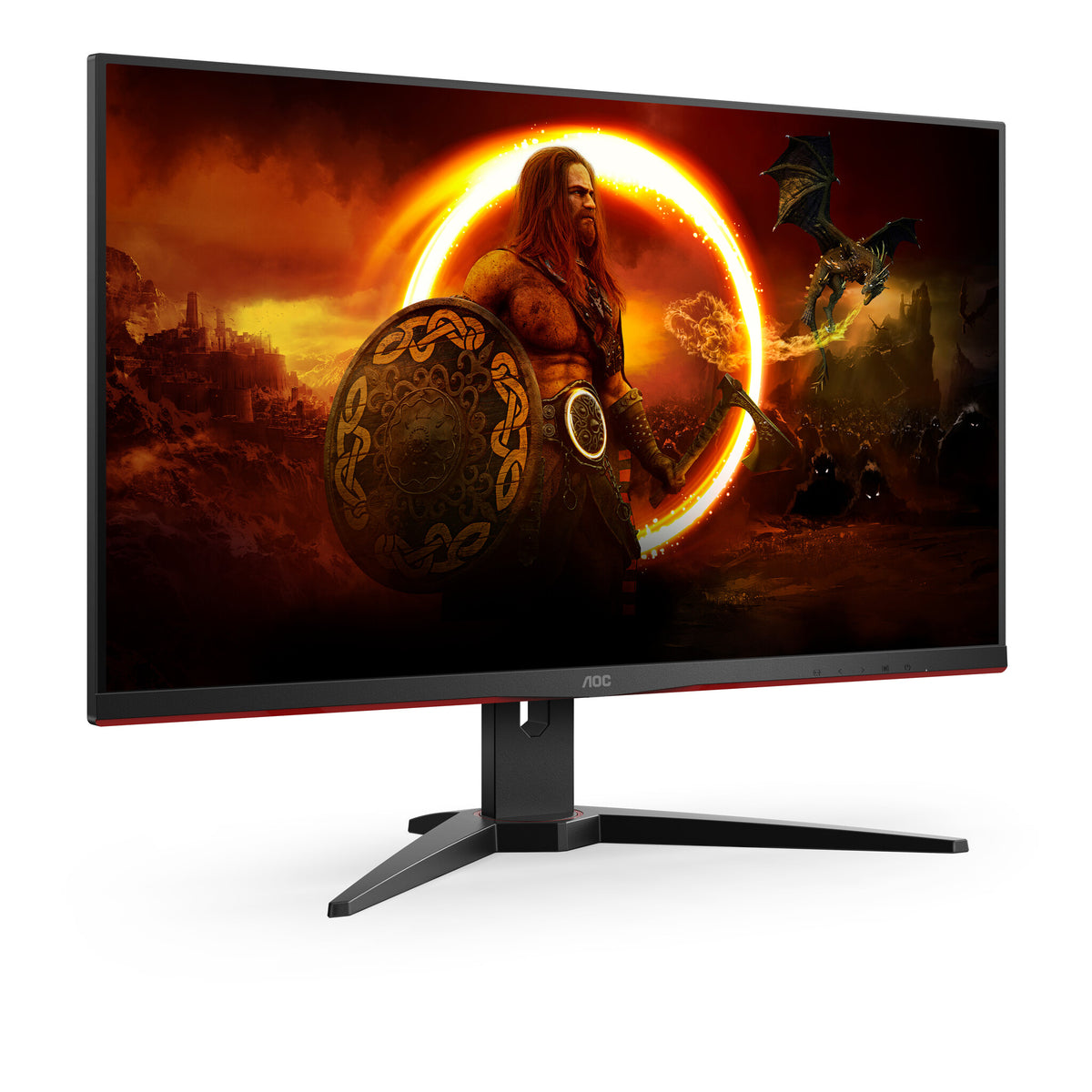 AOC G2 U28G2AE/BK - 71.1 cm (28") - 3840 x 2160 pixels 4K Ultra HD LED Monitor