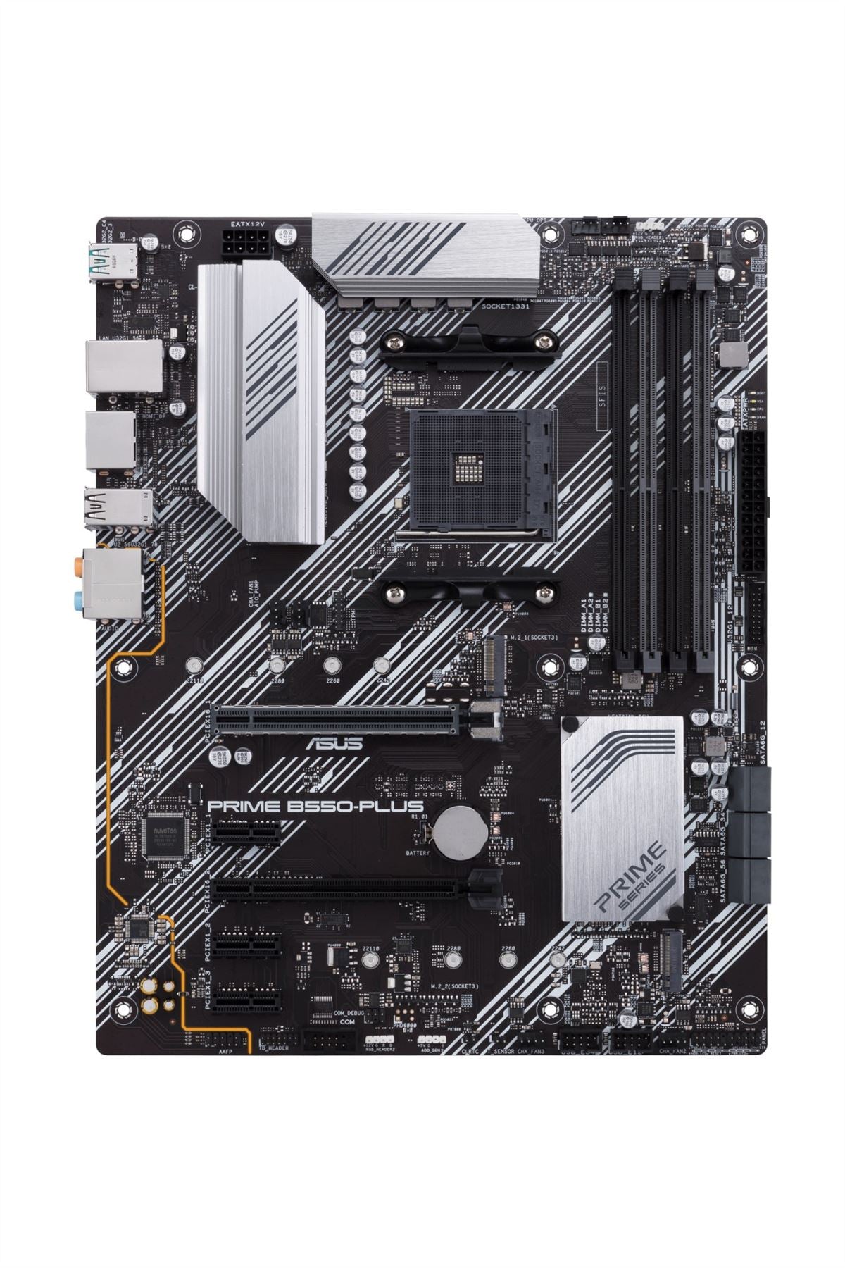 ASUS PRIME B550-PLUS AMD B550 Socket AM4 ATX Motherboard