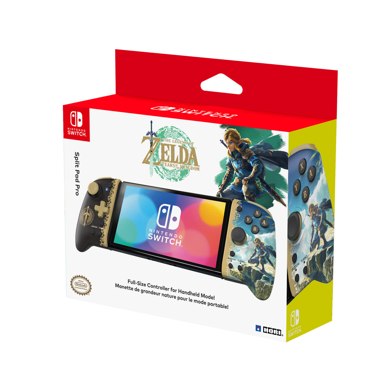 Hori Split Pad Pro Game Controllers for Nintendo Switch The Legend Clove Technology