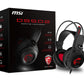 MSI DS502 - 7.1 Virtual Surround Sound Gaming Headset