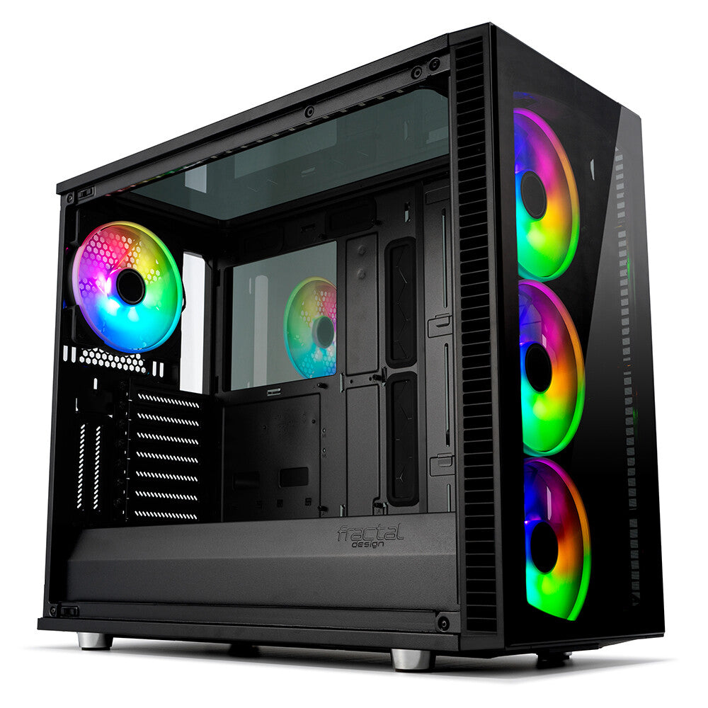 Fractal Design Define S2 Vision - RGB Midi Tower in Black