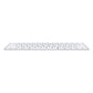 Apple Magic with Touch ID - Bluetooth Wireless Keyboard in White (QWERTY US)